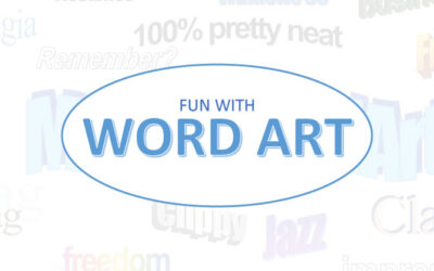 How To Have Fun With Microsoft Word Art