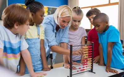 Using an Abacus to Teach Basic Counting, Addition and Subtraction