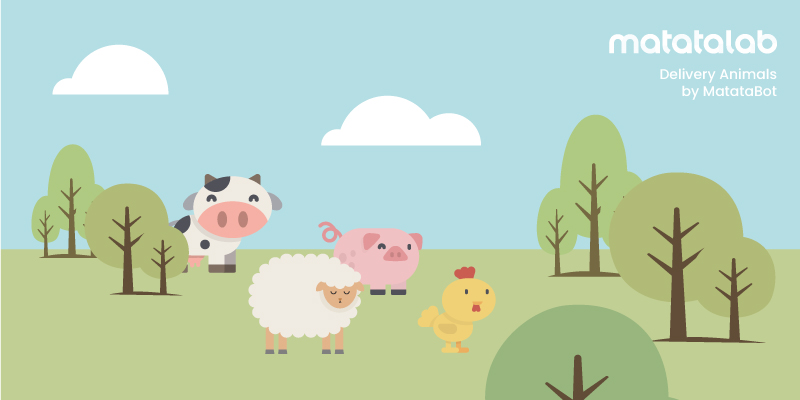 Delivery Animals by MatataBot: Learning to Code While Studying About Farm Animals