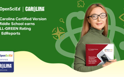 Carolina Certified Version of OpenSciEd: A Path to Excellence in Middle School Science Education