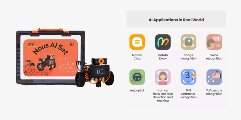 Top 7 AI Projects for Students with the NOUS AI Set