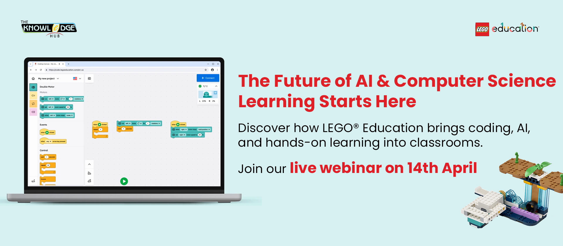 Introducing the Future of Computer Science & AI Learning with LEGO® Education
