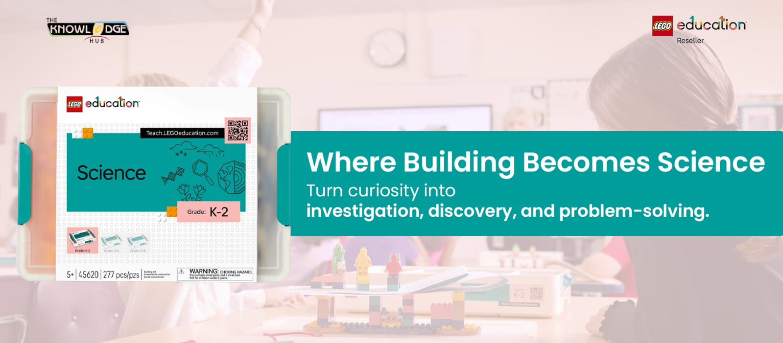 LEGO® Education Science Classroom Bundle K–2: Turning Building Into Scientific Investigation