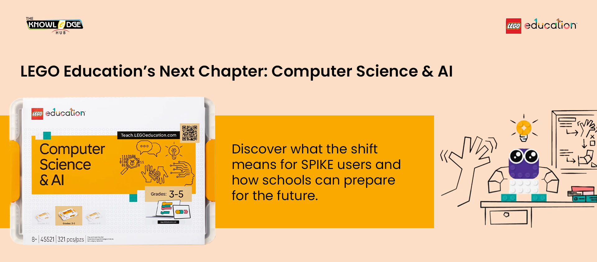 LEGO® Education Moves to Computer Science & AI: What Schools Need to Know
